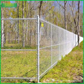 Manufacturer chinese galvanized chain link fence